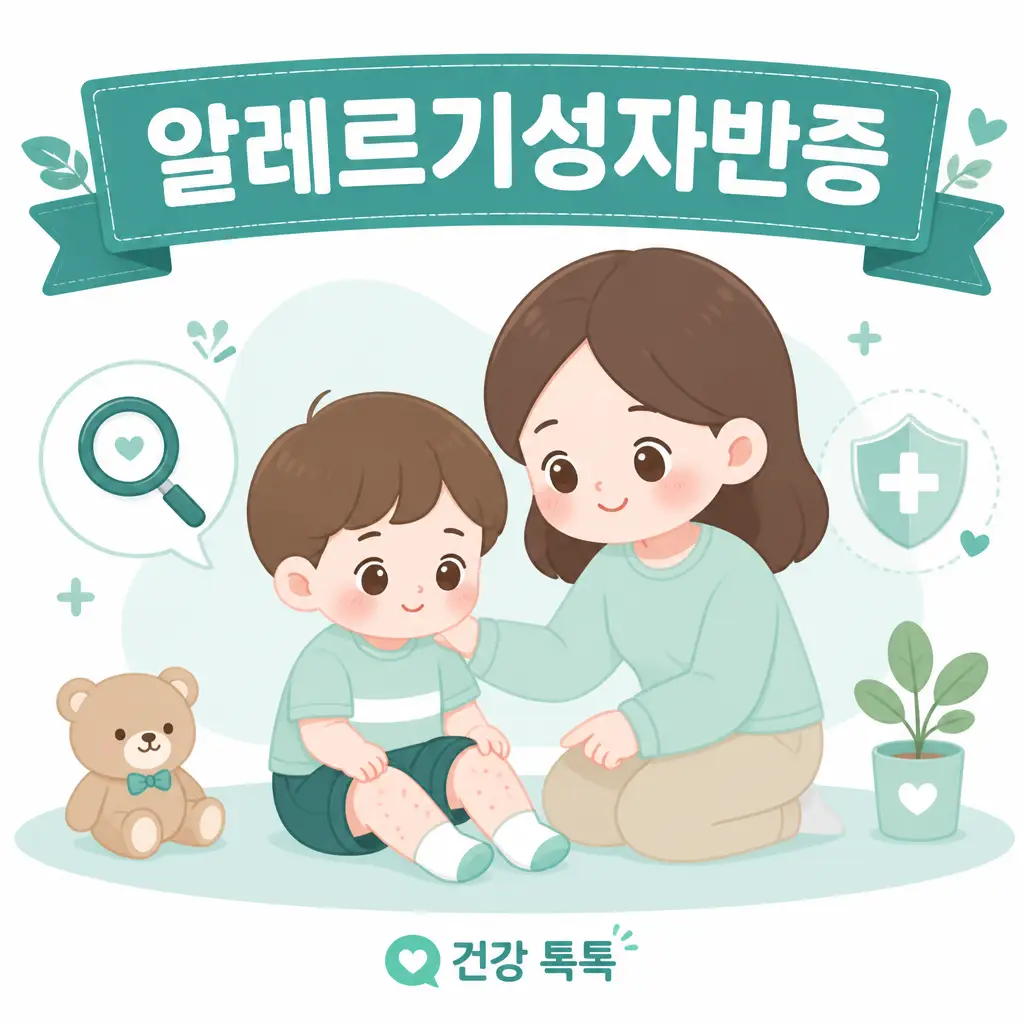 알레르기성자반증 붉은 반점 증상과 관리
