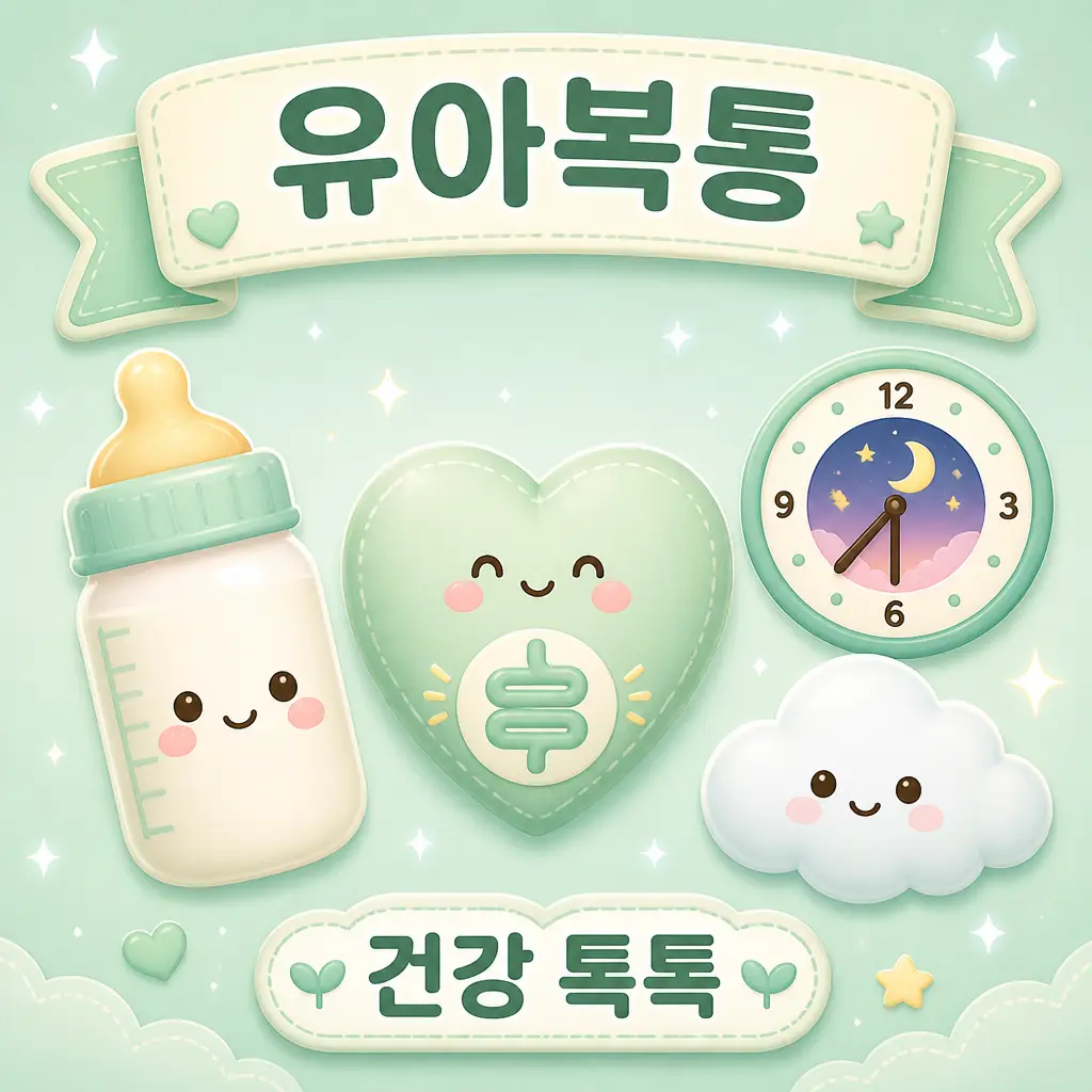 유아복통 원인과 위험 신호 안내