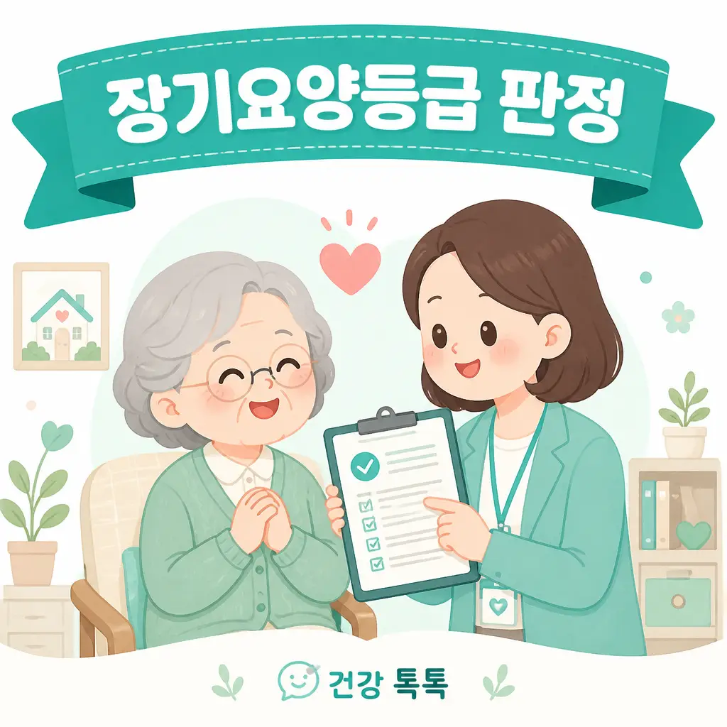 장기요양등급 판정 4단계와 보호자 준비