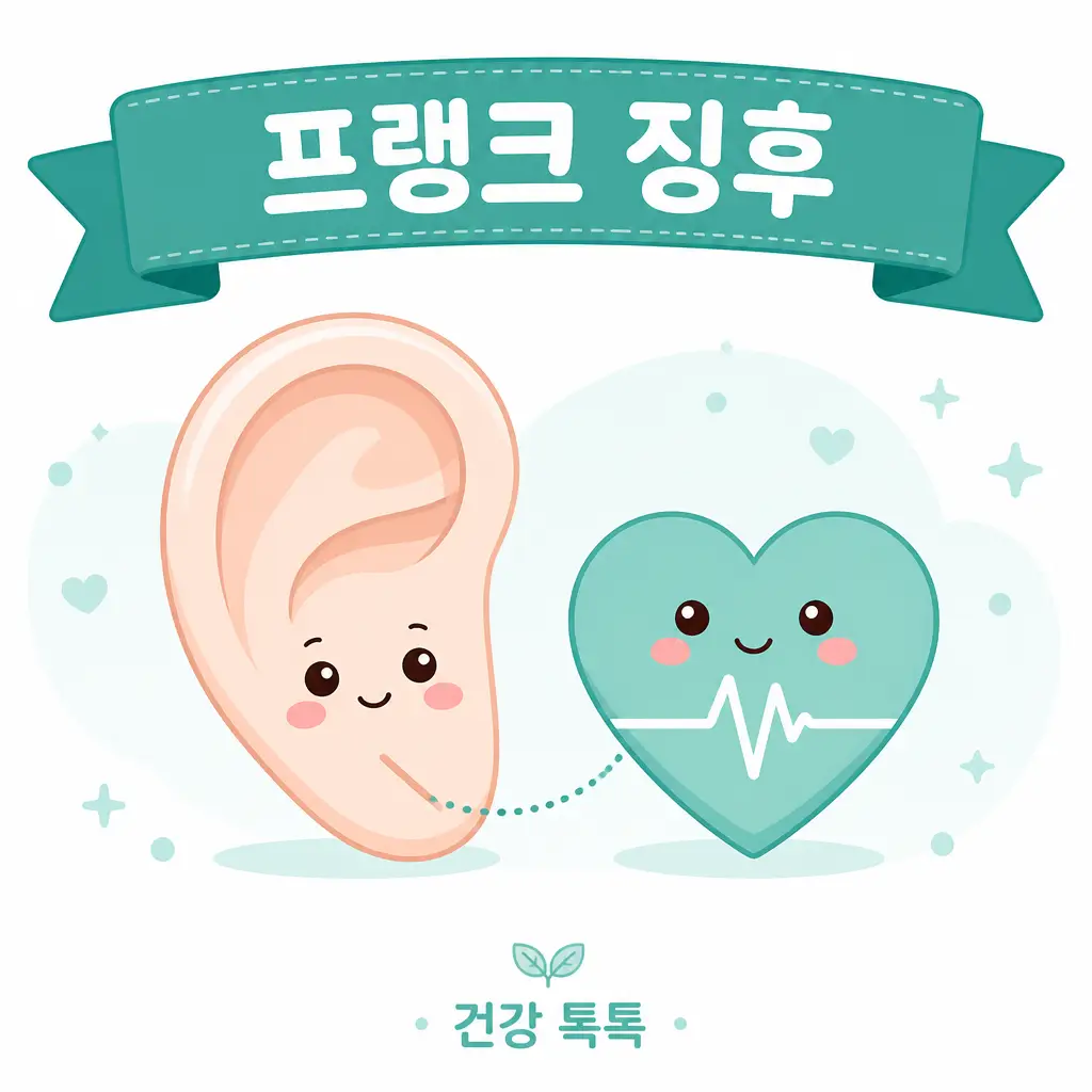 프랭크 징후 귓불 주름과 심혈관 위험