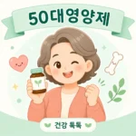 50대영양제 목적별 성분과 고르는 법