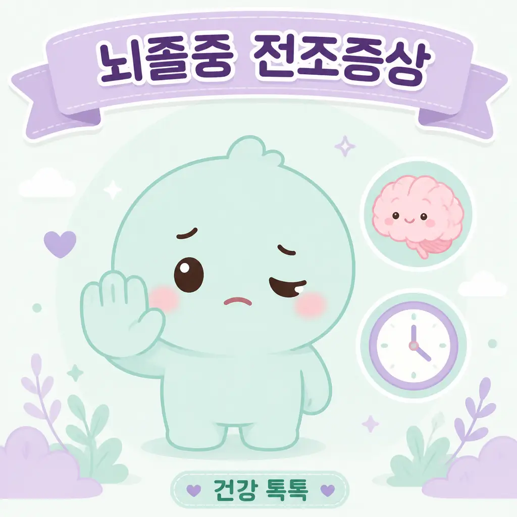 뇌졸중 전조증상과 FAST 법칙