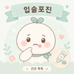 입술포진 원인과 재발 예방