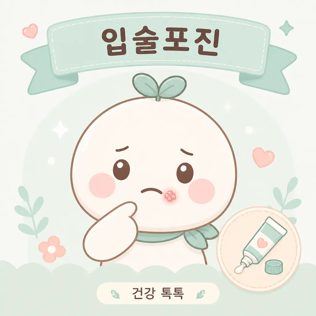입술포진 원인과 재발 예방