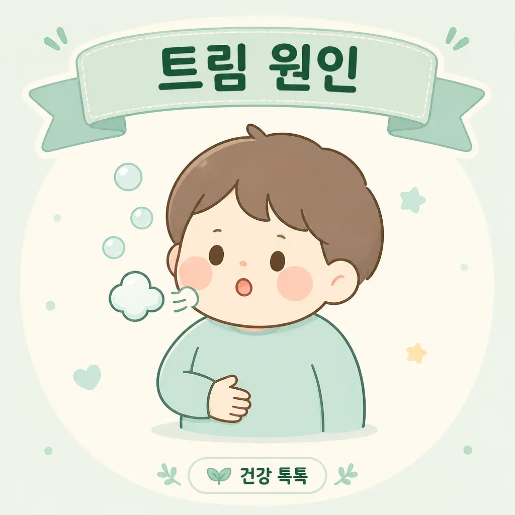 트림 원인과 역류성 식도염 감별